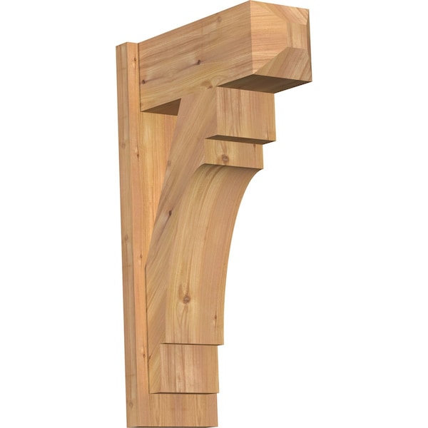 Ekena Millwork Merced Craftsman Smooth Outlooker, Western Red Cedar, 7 1/2"W x 18"D x 30"H OUT08X18X30MRC04SWR - main